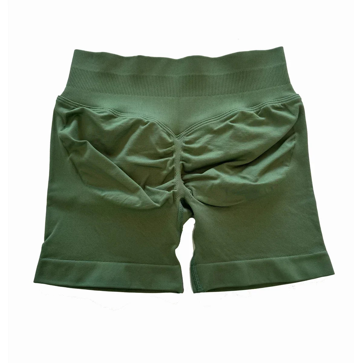 Low Ribbed Band Scrunch Bum Gym Shorts
