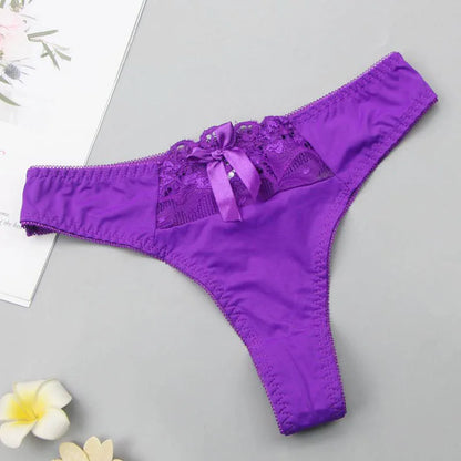 Feminine Lace Bra & Matching Panty Set