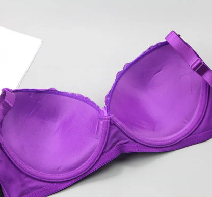 Feminine Lace Bra & Matching Panty Set