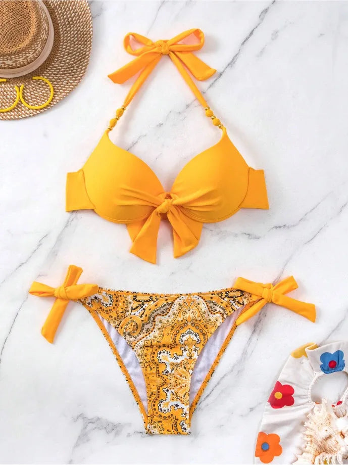 Bikini Swimsuit Thong Bikinis  Suits Brazilian