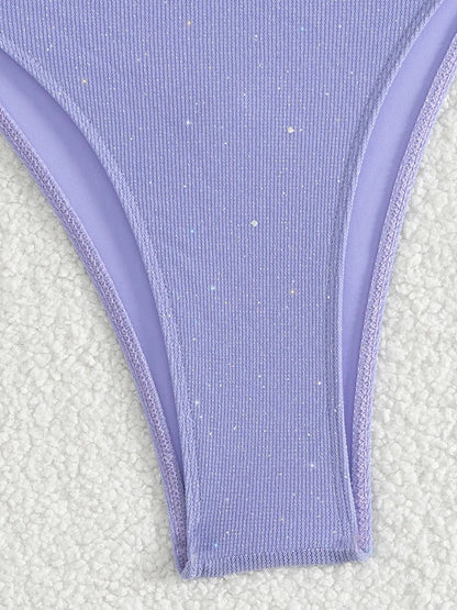 Minimalist Triangle Bikini Ensemble