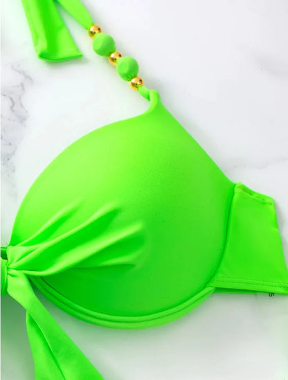 Bikini Swimsuit Thong Bikinis  Suits Brazilian
