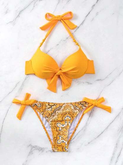 Bikini Swimsuit Thong Bikinis  Suits Brazilian