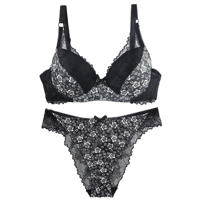 Floral Lace Push-Up Set