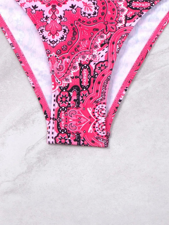 Bikini Swimsuit Thong Bikinis  Suits Brazilian