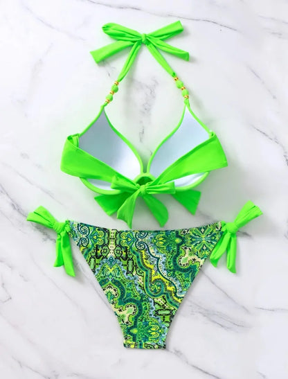 Bikini Swimsuit Thong Bikinis  Suits Brazilian