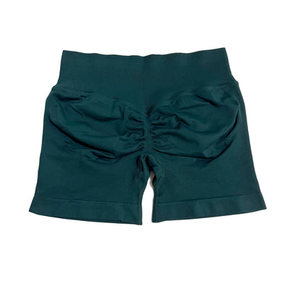 Low Ribbed Band Scrunch Bum Gym Shorts
