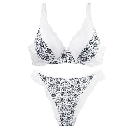 Floral Lace Push-Up Set
