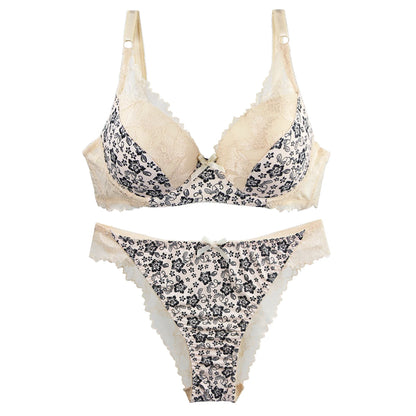 Floral Lace Push-Up Set