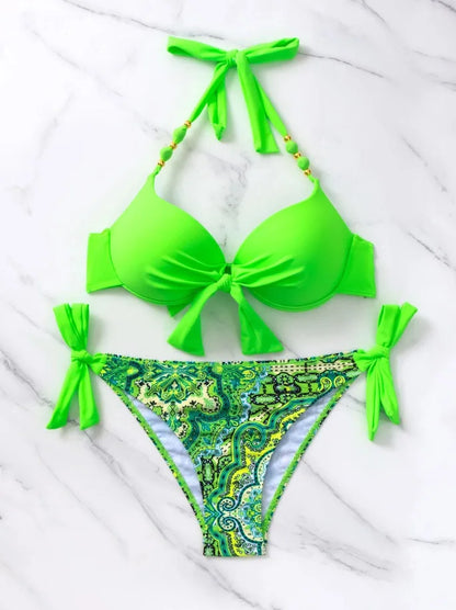 Bikini Swimsuit Thong Bikinis  Suits Brazilian