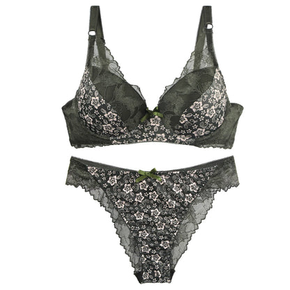Floral Lace Push-Up Set