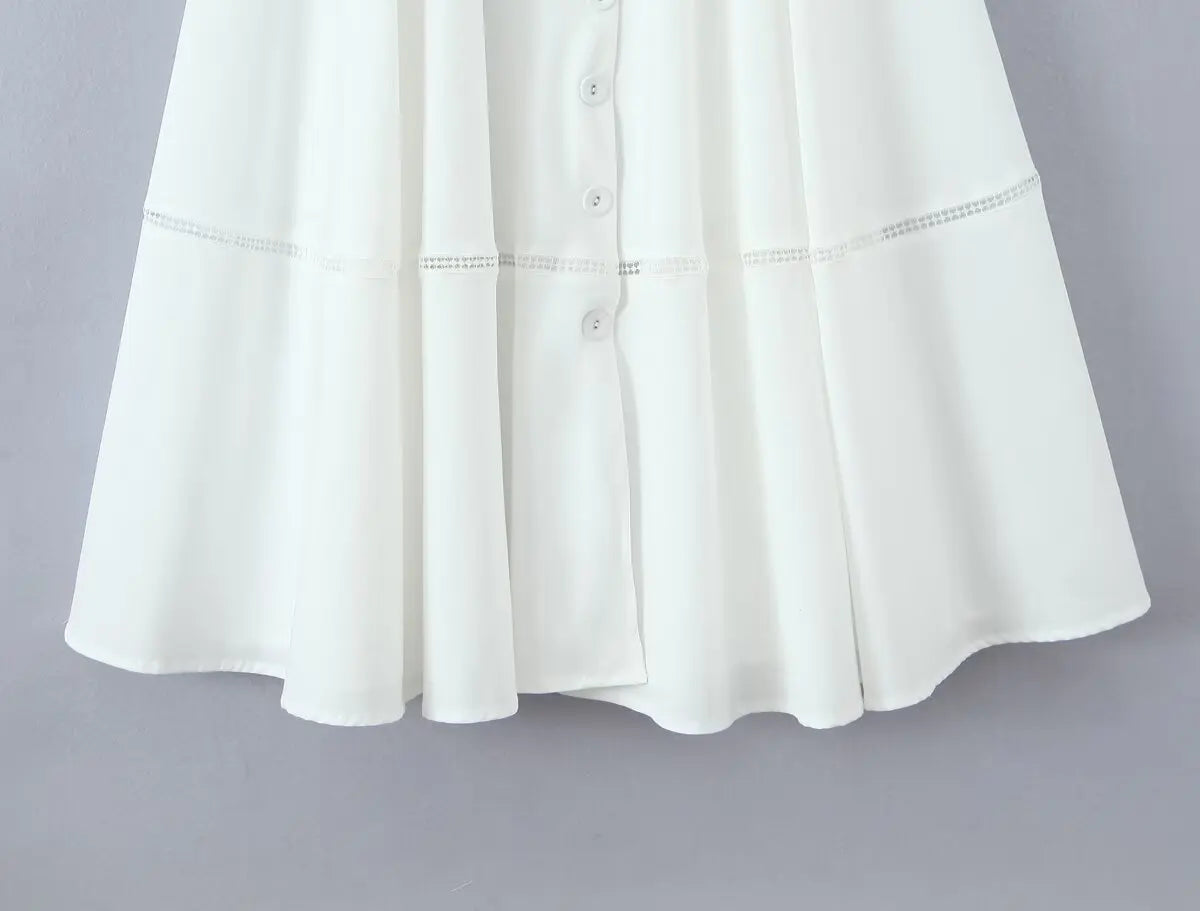 Breathable Cotton Midi Dress for Women – Everyday Summer Wear