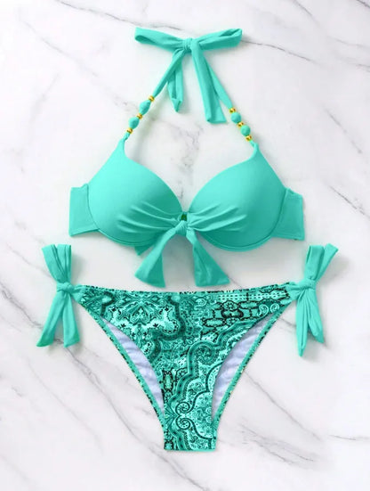 Bikini Swimsuit Thong Bikinis  Suits Brazilian
