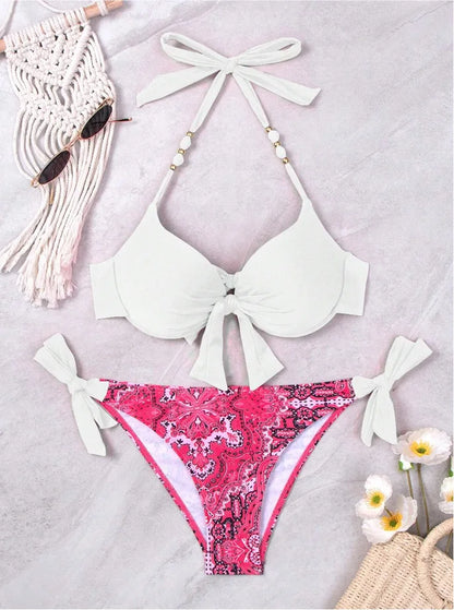 Bikini Swimsuit Thong Bikinis  Suits Brazilian