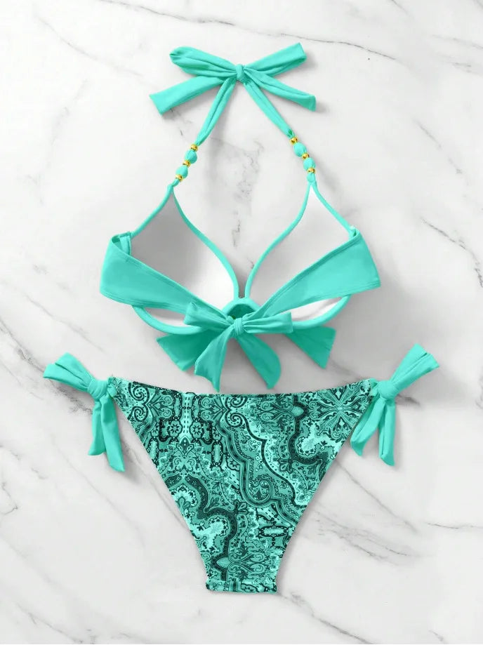 Bikini Swimsuit Thong Bikinis  Suits Brazilian