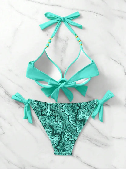 Bikini Swimsuit Thong Bikinis  Suits Brazilian
