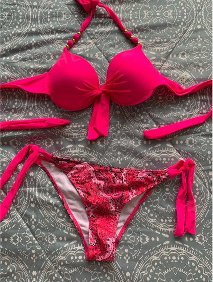 Bikini Swimsuit Thong Bikinis  Suits Brazilian