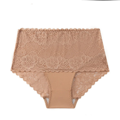 Elegant High-Rise Lace Stretchy Panty
