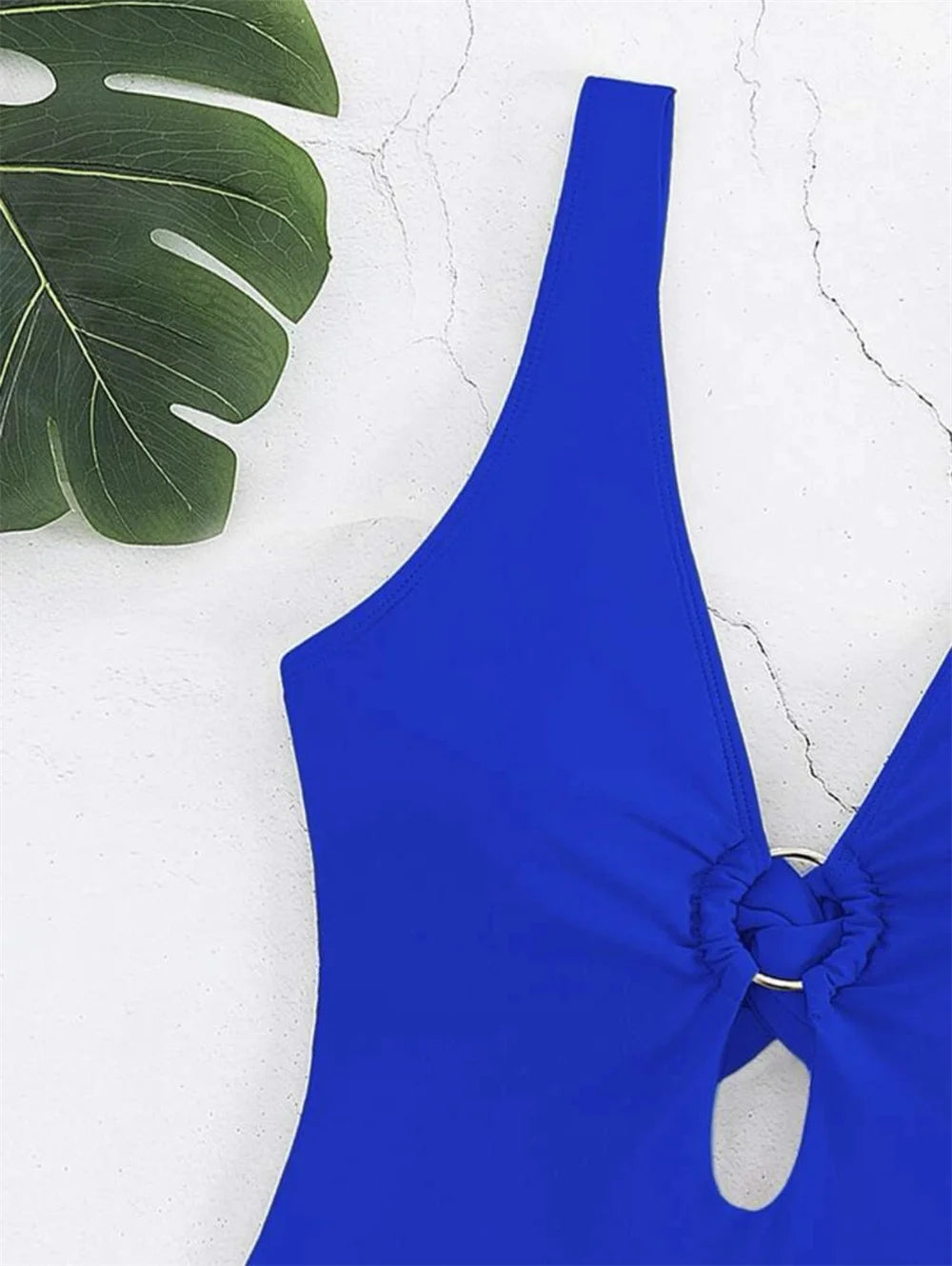 Hollow-Cut Beach Bikini Set