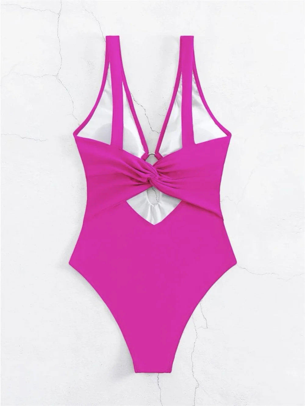 Hollow-Cut Beach Bikini Set
