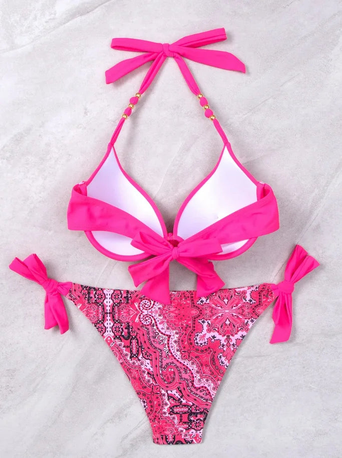 Bikini Swimsuit Thong Bikinis  Suits Brazilian